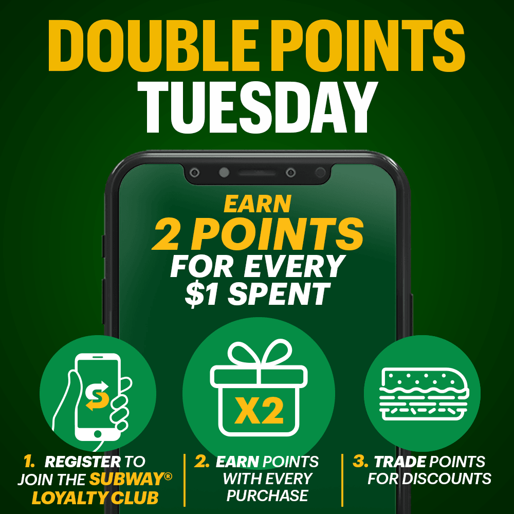 Double Points Tuesday