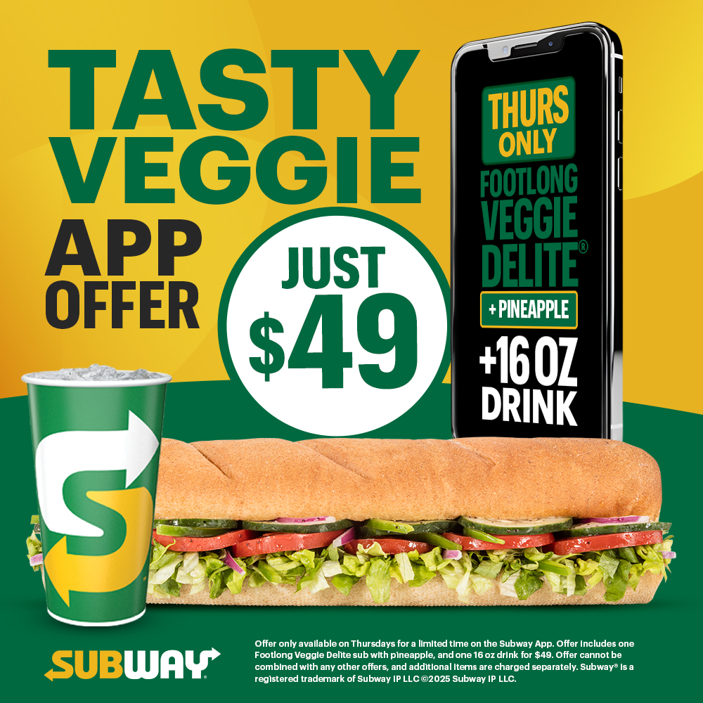 Thursday "Healthy, Tasty Offer"